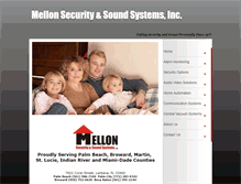 Tablet Screenshot of mellonsss.com